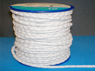 Lead Weight Tape 100 grams.  White. 25 metre reel