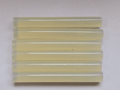 Multi purpose 11mm glue gun sticks.  For use with our glue gun.  6 in a pack.