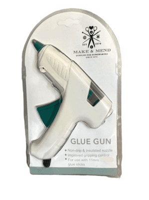 Multi purpose glue gun.  For use with 11mm glue sticks. 2 included in pack.