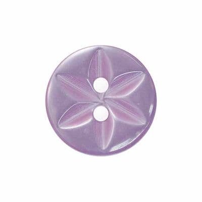 P86 Star Buttons.  1.4mm, 14mm & 16.5mm.  8 Colours. 100 Buttons