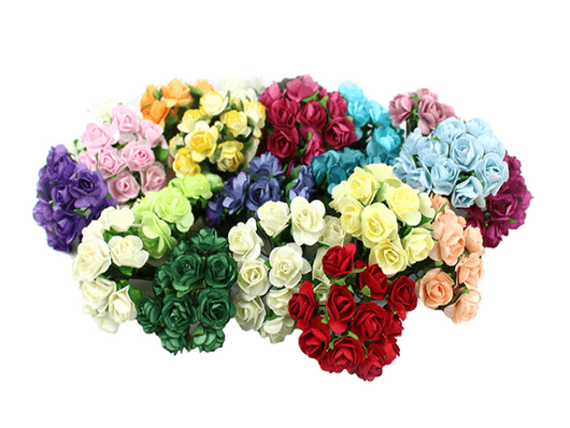 SF4052 Small Paper Roses | M. Courts Ltd