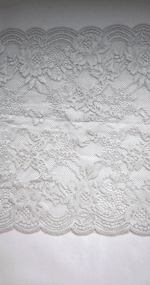 Stretch Lace.  8 1/2