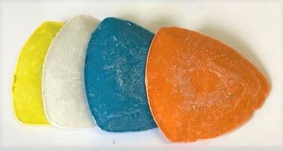 Tailors Chalk.  Assorted Colours. Pack of 10
