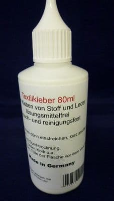 Textile Glue.  80ml Bottle