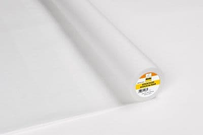 Vilene 314 Stitch and Tear.  90cm. White. 15 metres