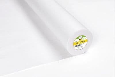 Vilene M12/312. 90cm Sew In. Ultra Soft. White. Medium. 25 metres