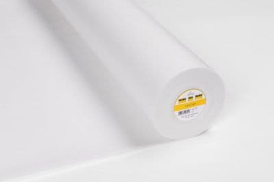 Vilene S80/240. 90cm  Sew In.  White. Heavy. 25 metres