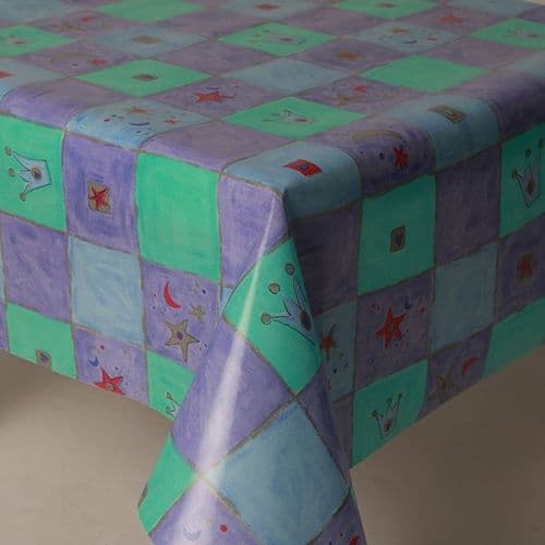 Cosmic Lavender Oilcloth 25m Roll