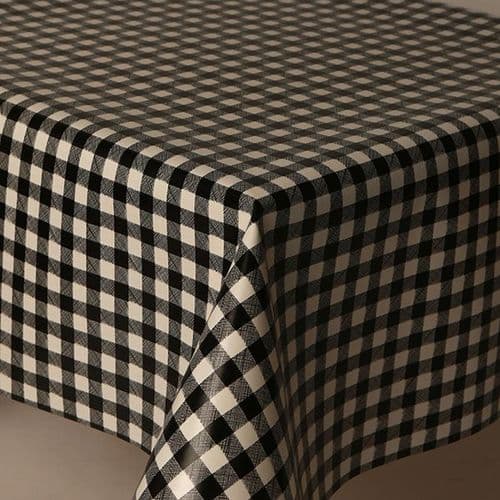 Fiesta - Black Gingham Check