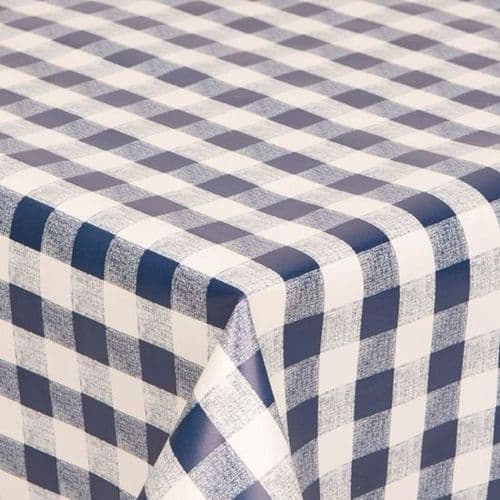 Check Torino Red 20m Vinyl Tablecloth Roll | EasyWipe