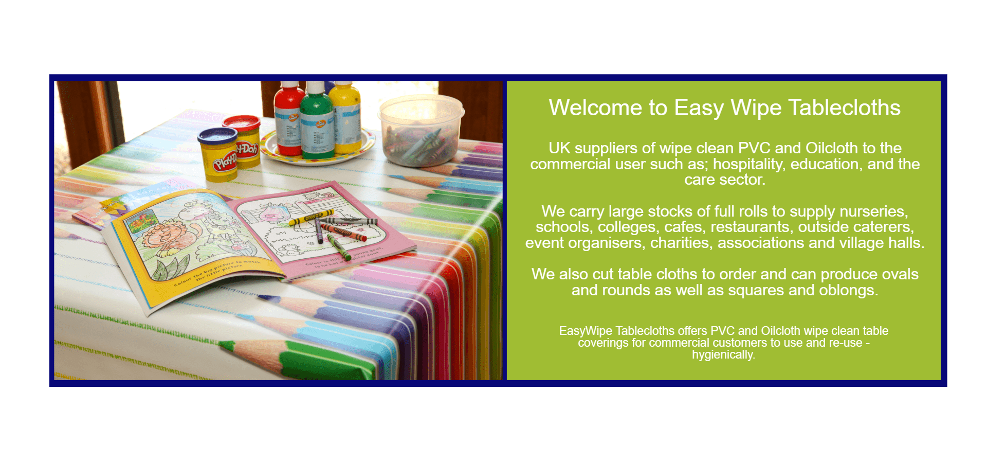 Easywipe tablecloths deals