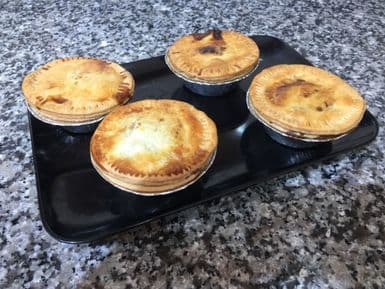 Deep Filled Cooked/Frozen Pies
