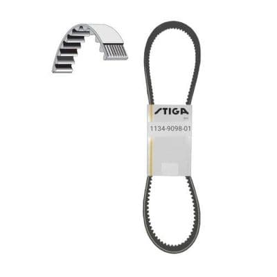 1134-9098-01 Genuine Stiga PTO Drive Belt Rider 4WD 9585-0148-01  Park 540 DPX, Park 740 PWX