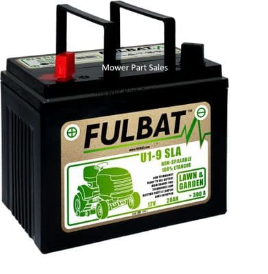 12v 28AH Mower Battery L/H Positive John Deere LTR180, LTR155 Mower