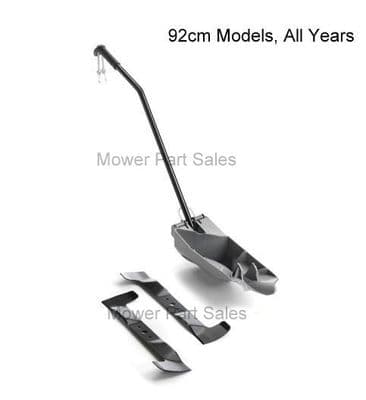 299900070/0  Mulching Plug Kit C/W Mulch Blades Fits 92cm Models Castel Garden J92 JP92 JTP92 JR92