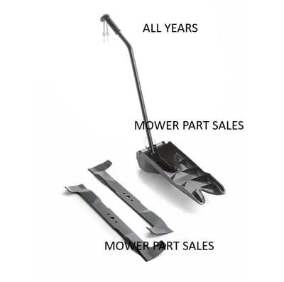 299900076/0  Mulching Plug Kit C/W Mulch Blades Fits 122cm Models Mountfield All Years