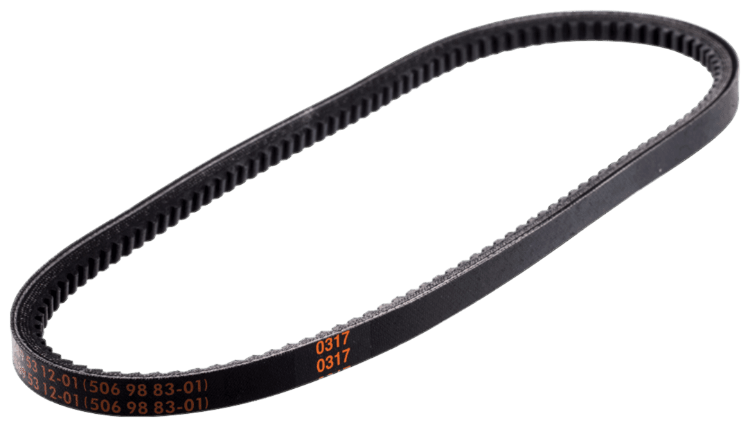 589531201 Husqvarna Cogged Transmission Drive Belt Short Rider