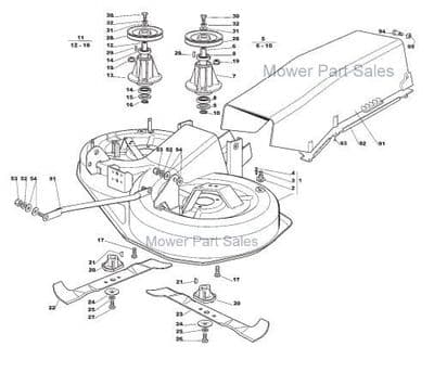 Bestgreen BM12,5M92EJA BM12M92EJA, BM15H92EJA  JTP92 Cutter Drive Belt