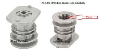 Blade Boss Adaptor 25mm Shaft Mountfield Castel Garden Lawnmower Honda Engine 122465608/3