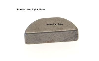 Blade Boss Woodruff Key Fits 25mm Engine Shafts Mountfield Castel Garden Honda Stiga Champion Alpina