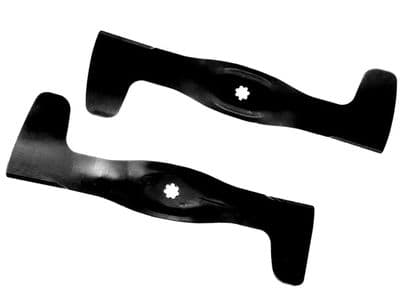 Blade Set 36 Inch Deck Fits John Deere X115R, X116R, X117R, X135R, X146R Sabo 92H GX24566, GX24567