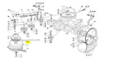 Castel Garden NJ92 NJR92 Transmission Drive Belt Geared Models From 2007 Rep  135062012/0, 135062018