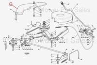 Castel Garden Right Hand Belt Guard J92 JP92 JT92 JR92 JTP92 JB92 JS92 Honda HF2113 HF2114 25060102