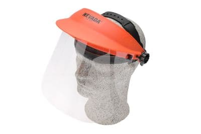 Clear Polycarbonate Safety Visor Shield Strimmers, Brushcutters