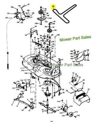 Cutter Drive Belt Fits Verts Loisirs VLB16H107 VL12T42B, VLH13H42B Mower 42