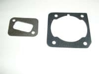 Cylinder & Exhaust Muffler Gaskets Husqvarna 340 345 346 350 351 353 Jonsered 2141, 2145, 2149, 2150