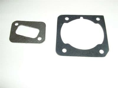 Cylinder & Exhaust Muffler Gaskets Husqvarna 340 345 346 350 351 353 Jonsered 2141, 2145, 2149, 2150