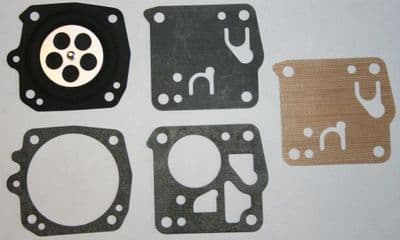 Diaphragm Gasket Carb Kit Tillotson DG5-HS-T,  DG5-HS/T  Husqvarna 61 Makita  DPC6200, DPC6400