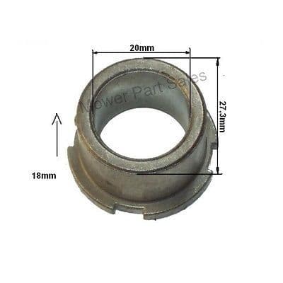 Front Axle Bush Round Castel Garden Honda Stiga Mountfield Lawnking Mowers 125034002, 25034002/1