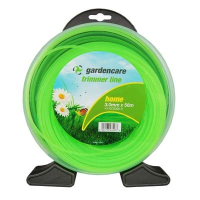 GCR300-D Round Gardencare 3mm x 56m Strimmer Nylon Line
