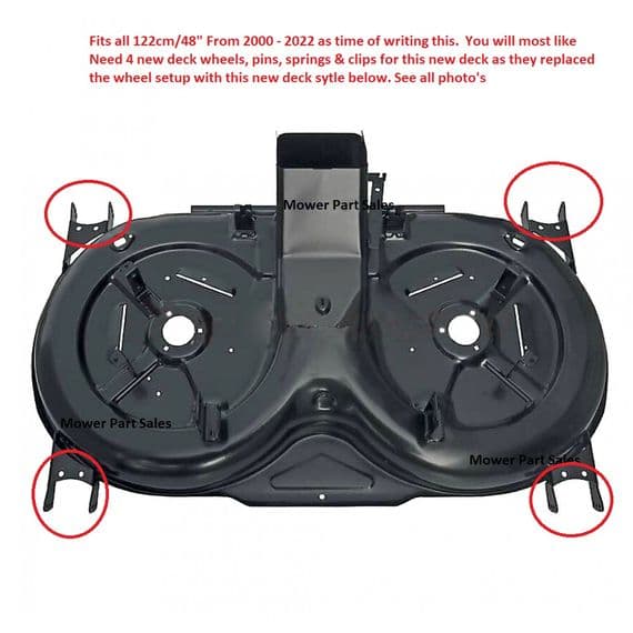 Genuine Cutter Deck Shell Housing Honda HF2220 HF2620 Mountfield 2048M 2048H 2248 H - 382565026/1, 382564213/0.