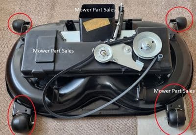 Genuine Cutting Deck Complete Castel Garden XT170HD, XT175HD, XT190HD FROM 2008 ONLY 382565110/0