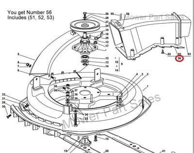 Genuine Grass Chute Conveyor Castel Garden F72 XF130  Mountfield 1228M 1228H Part Number 384108051/0
