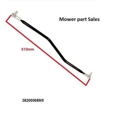 Genuine Steering Rod Mountfield 1638H 1643H-SD, 1643H-SD Twin  382000689/0