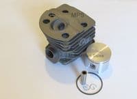 Husqvarna Cylinder & Piston Barrel Ring Kit Pot Fits 51 & 55 Chainsaw Models  (46mm) Replaces 503609171