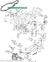 Husqvarna Transmission & Deck Drive Belt Decks CTH150 CTH160 CTH170 CTH172 CTH180 CTH182T CTH191 CTH