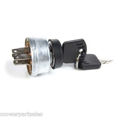 Ignition Switch Fits Castel Garden / Mountfield / Stiga Mowers TC102, 1228H, 1436M, 1436H, TCP122