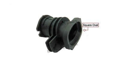 Intake Inlet Manifold Induction Pipe Tube Square Husqvarna 362, 365, 371, 372 - 503964501, 503 96 45-01