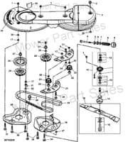 Mountfield Engine To Deck Cutter Belt Fits 1440M 1440H 1540H 1540M 1640h 1740h 1840h 2040h T40m T40h 1350628110 200 P - View #8