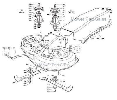 Riding Mower Honda 2315 Deck Belt Kevlar Cutter Drive Belt Fits