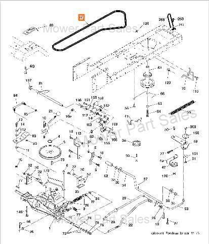 McColloch Partner 97Cm Schnittdeckengurt M11597 M12597 M13538 M13597