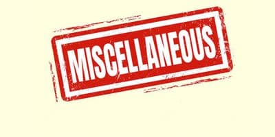Miscellaneous Parts Order - For Parts Not Listed On Our Website