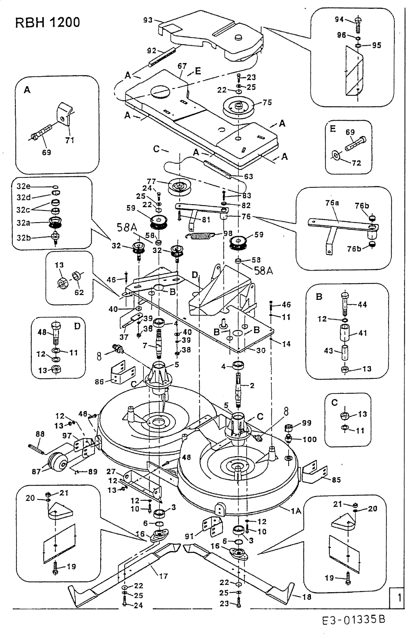 Parts Diagram Cub Cadet Rzt 50 Rear Wheel Cub Cadet Parts Manual