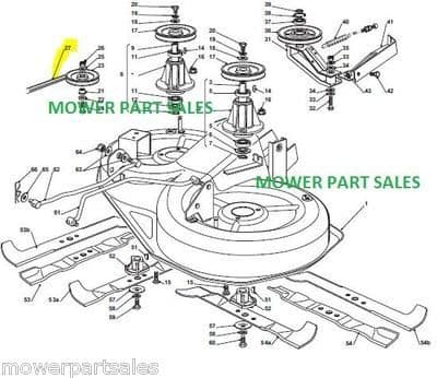 Oleo Mac Cutter Deck Belt Fits OM 84/14,5 K H, OM 91 PLUS/14,5K H, OM91, OM93 - G135061508E0 Efco