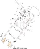 OPC / Drive Clutch Cable Gardencare LM46SP LM51SP LM53SPA LMX51SP   2203333