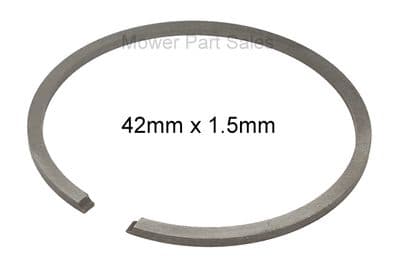 Piston Ring 42mm x 1.5mm Fits Husqvarna 242, 242xp, 345, 346 xp, Jonsered CS2145, CS2147, 2145, BC2145 Chainsaw Replaces 503289005